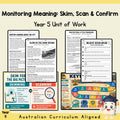 Skim, Scan and Confirm — Year 5