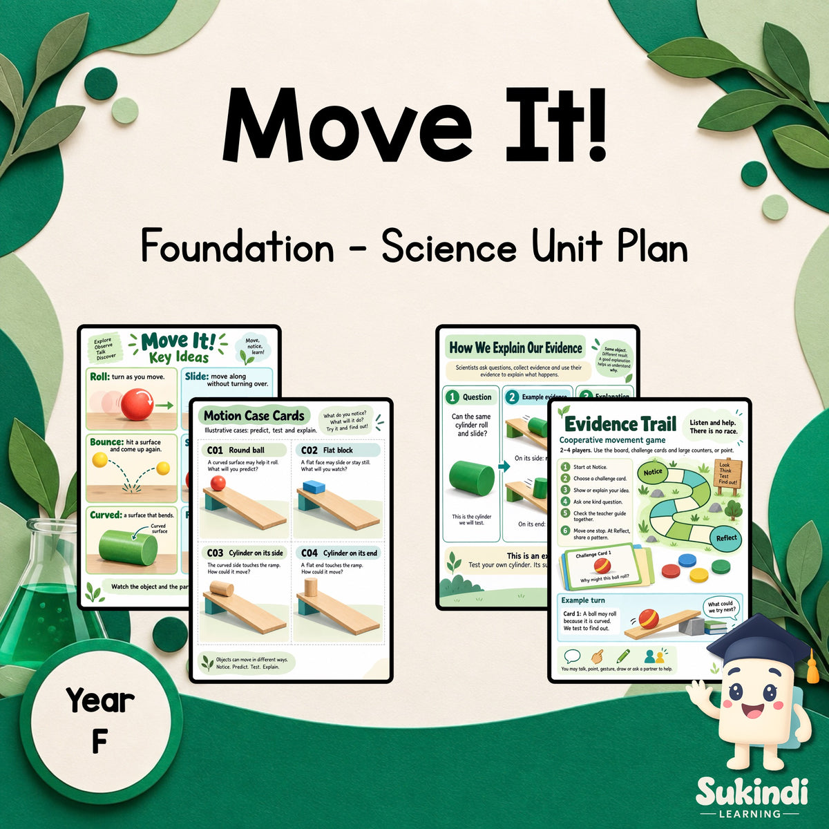 Move It! - Foundation Science Movement Unit — cover