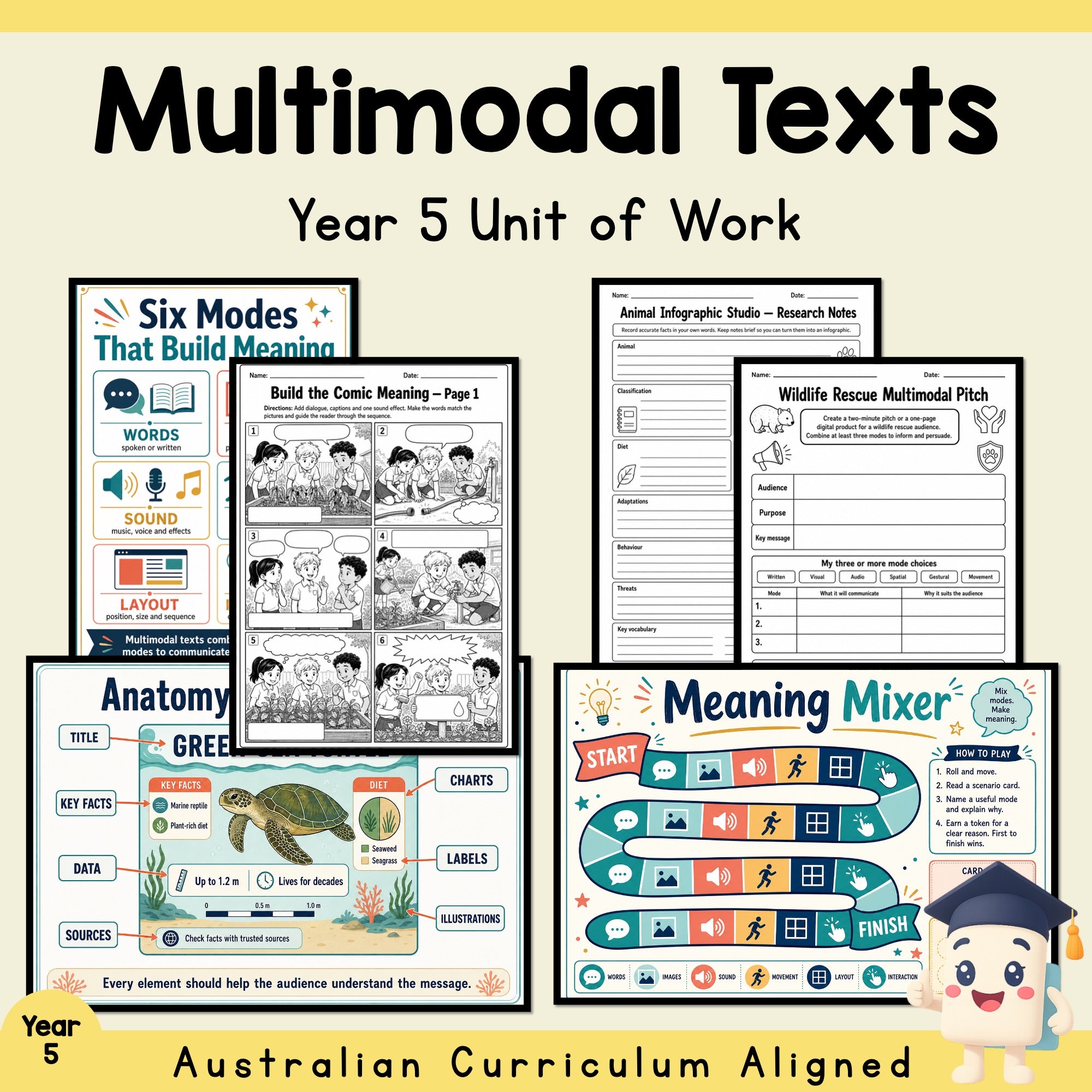 Multimodal Texts — Year 5 Unit