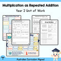 Multiplication as Repeated Addition — Year 2