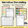 Narrative Storytelling Unit — Foundation-Year 2 English