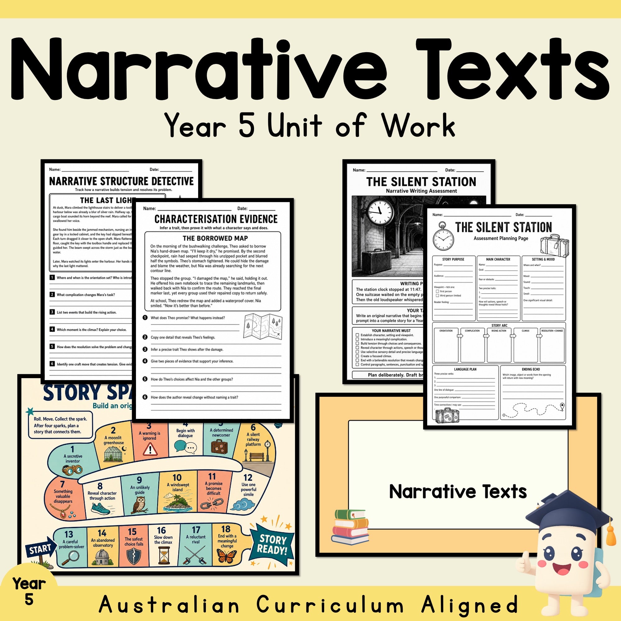 Year 5 Narrative Texts Unit
