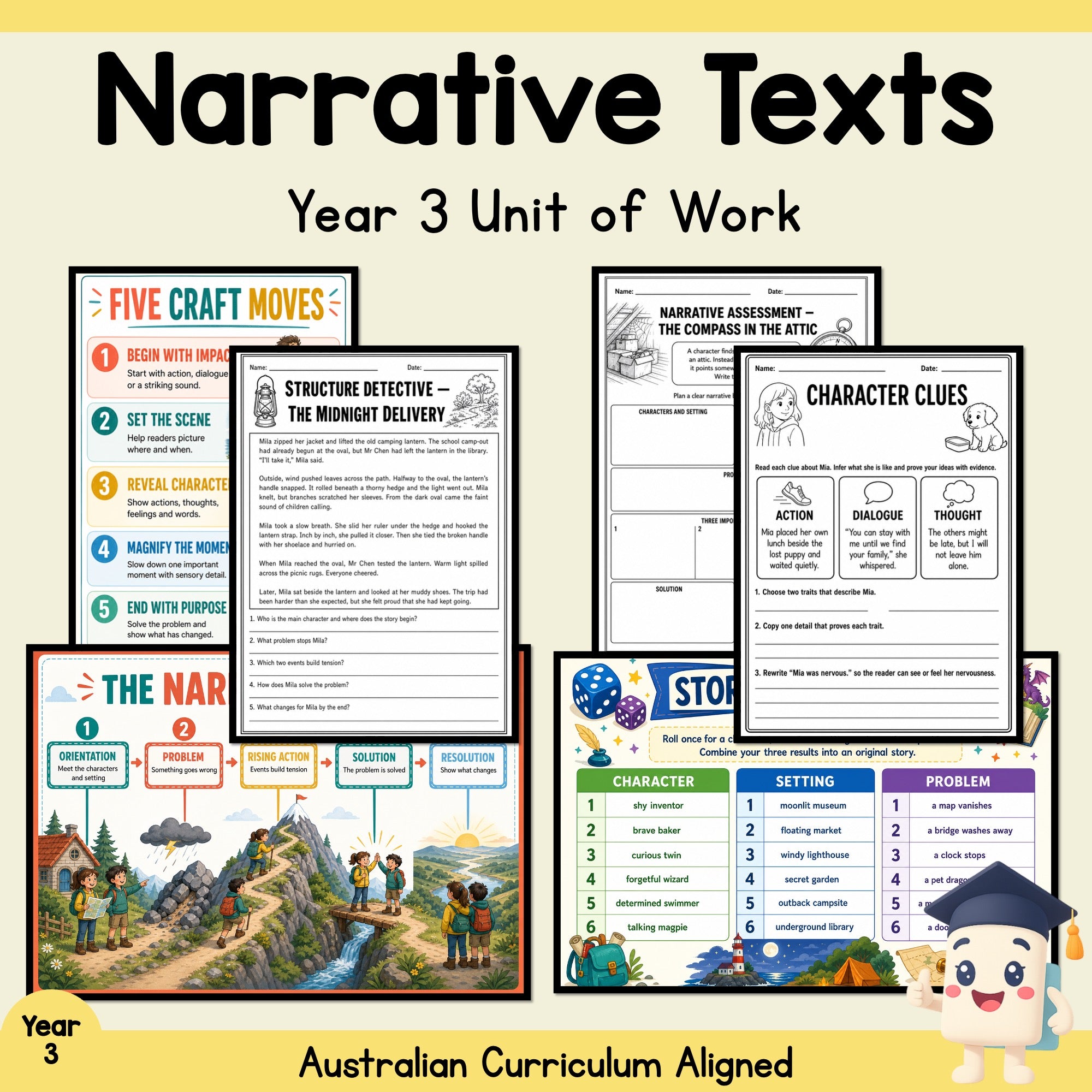 Narrative Texts — Year 3 English Unit