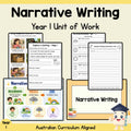 Narrative Writing Year 1 Unit
