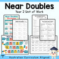 Near Doubles Year 2 Unit