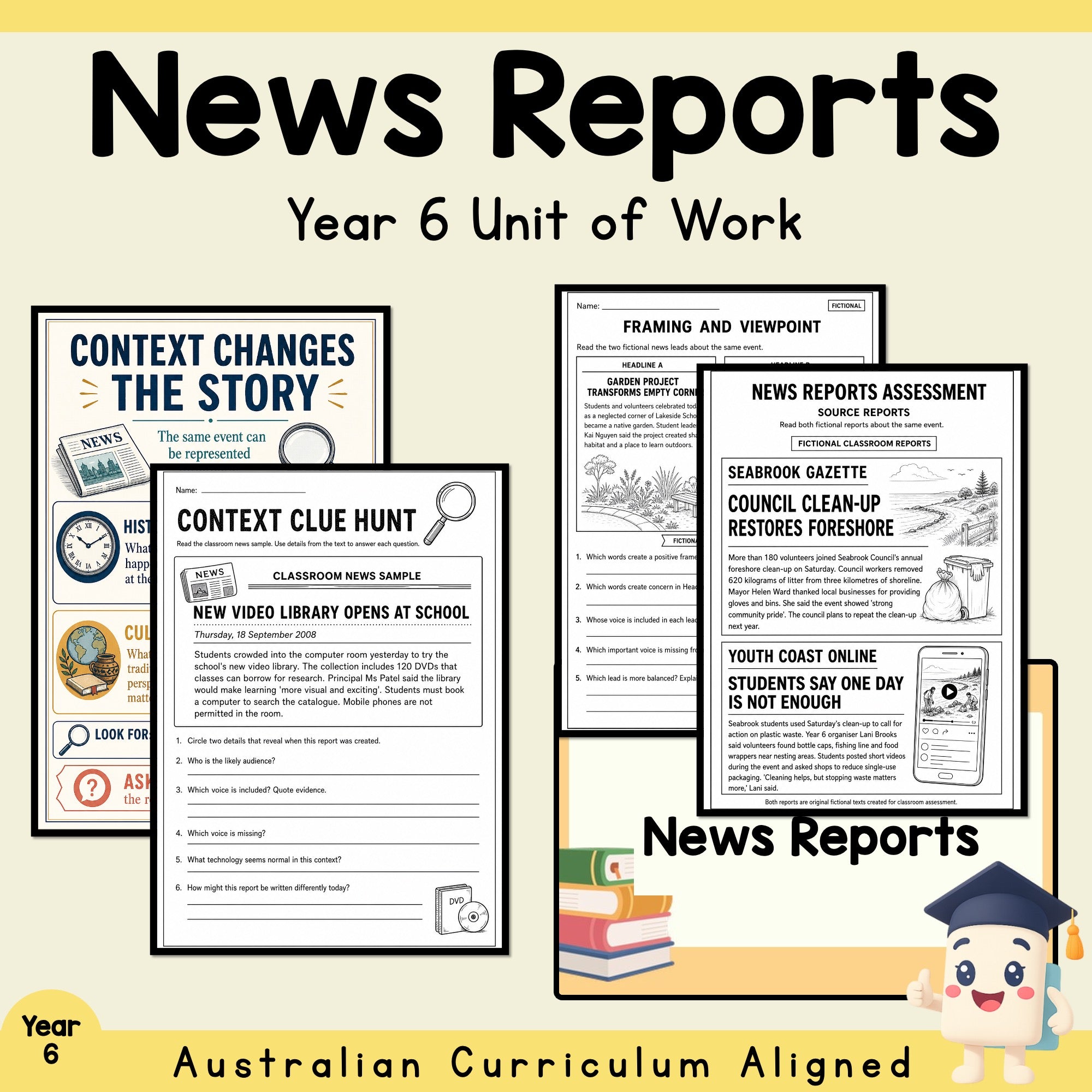 News Reports — Year 6 English Unit