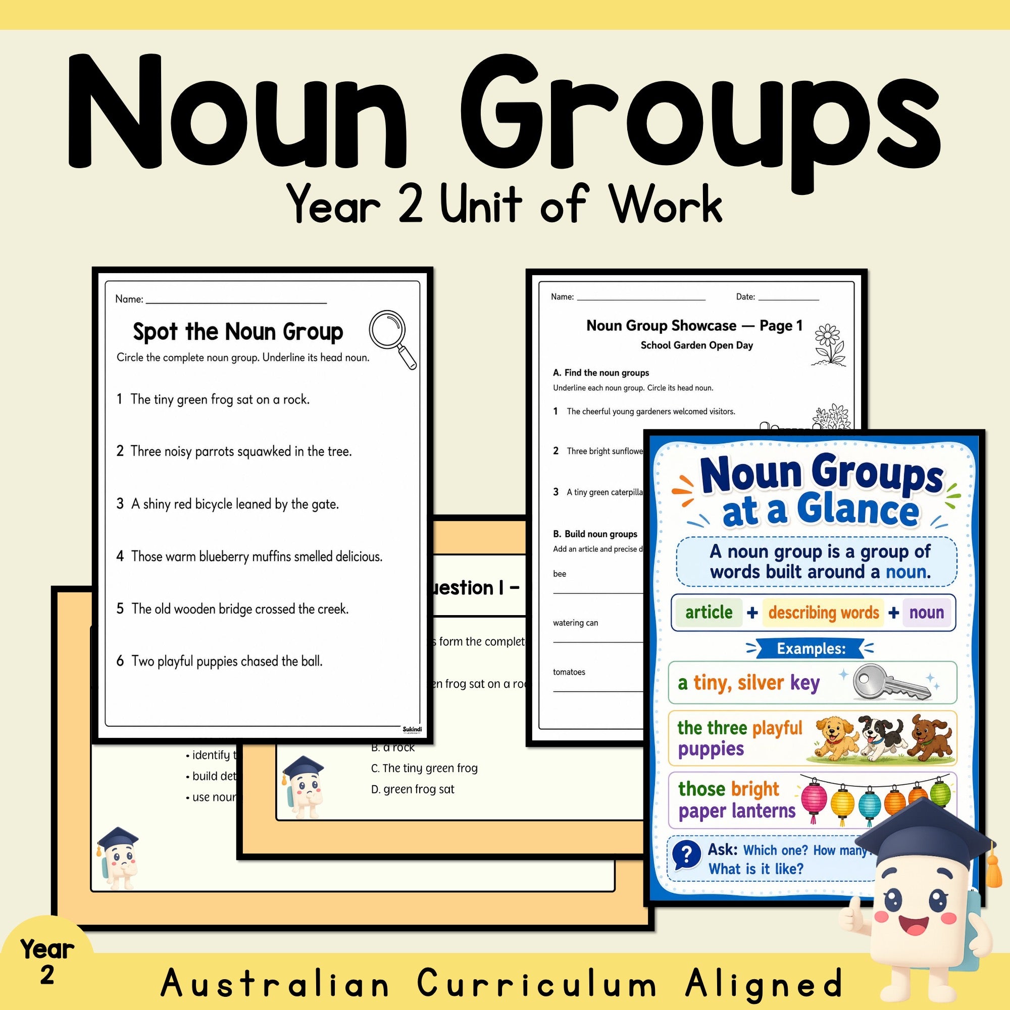 Noun Groups — Year 2 Unit of Work
