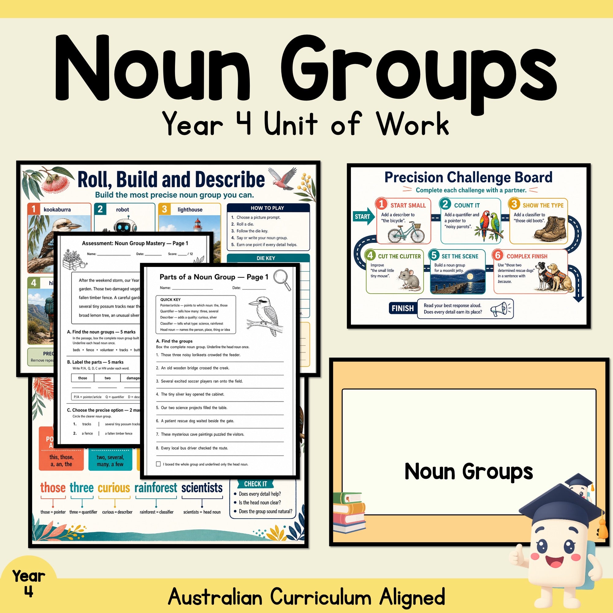 Noun Groups — Year 4