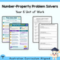 Number-Property Problem Solvers — Year 6 — cover
