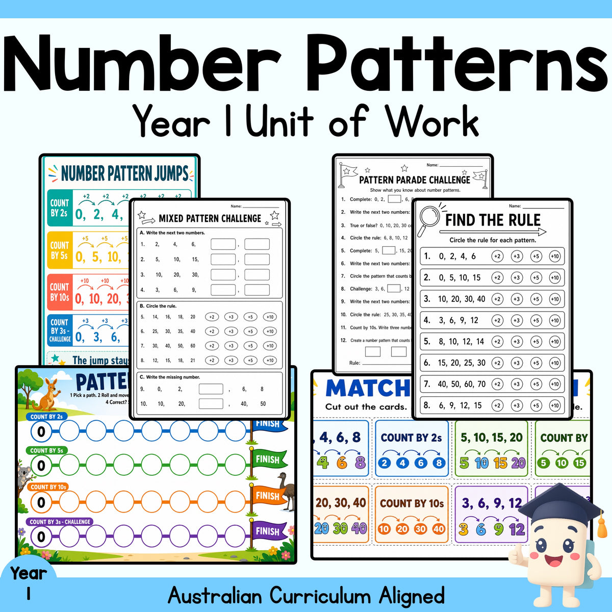 Year 1 Number Patterns Unit