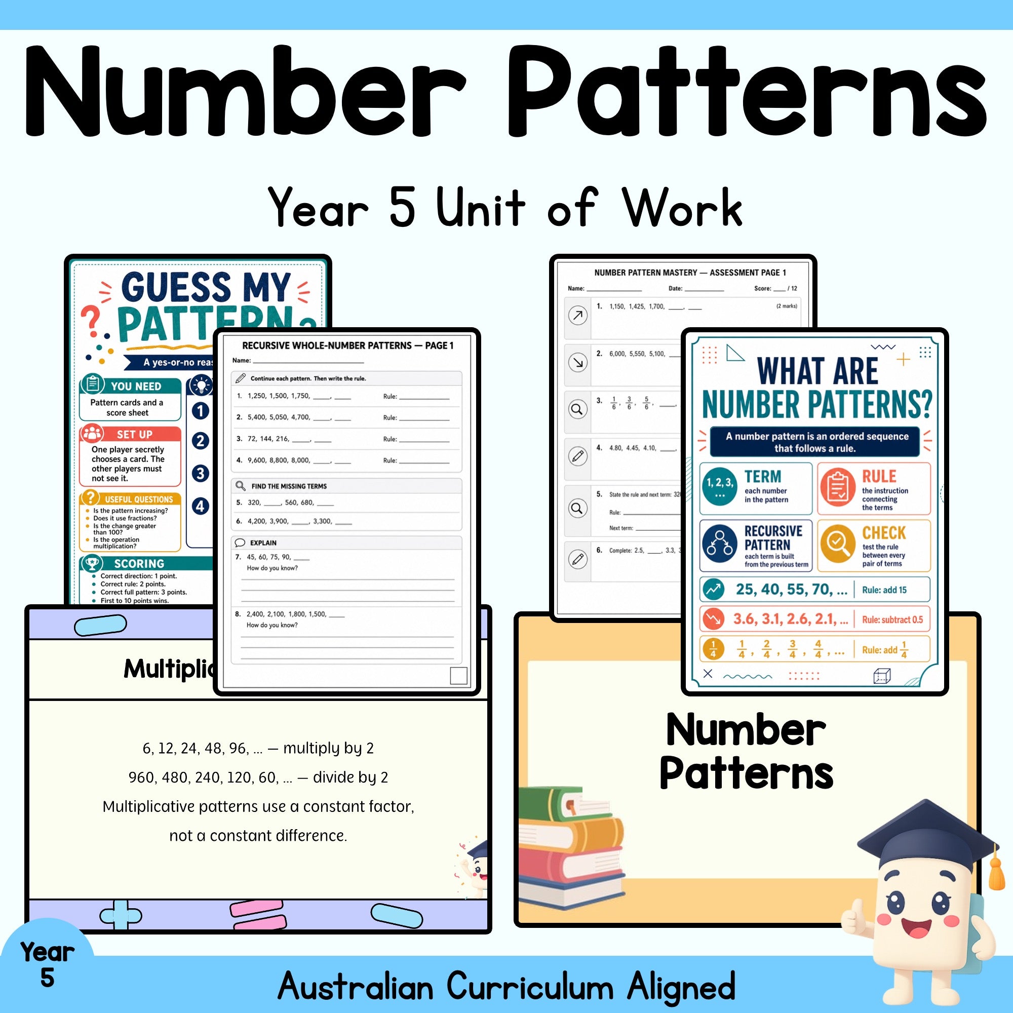 Number Patterns – Year 5