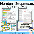 Number Sequences Unit – Year 1