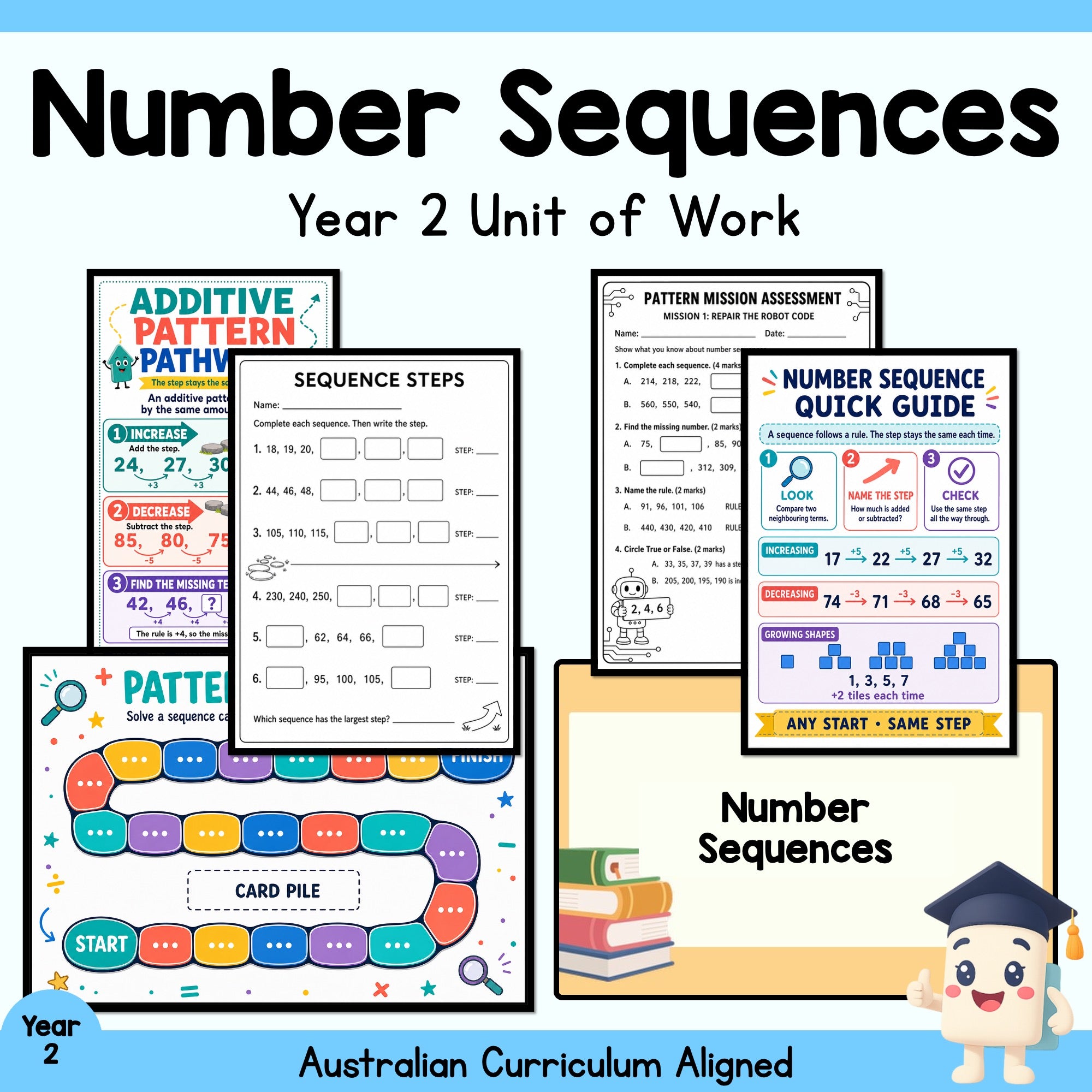 Number Sequences – Year 2