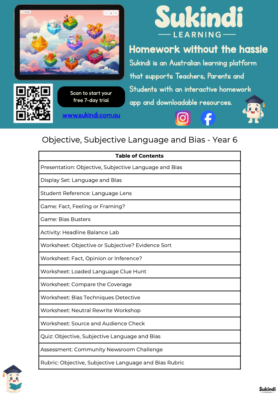 Objective, Subjective Language and Bias