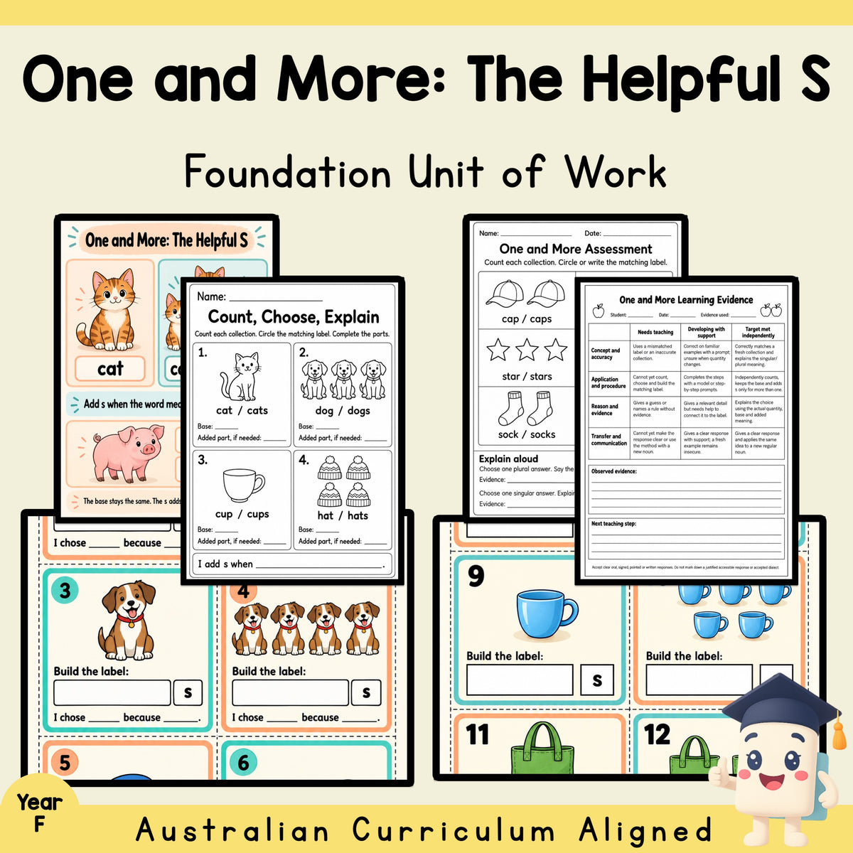 One and More: The Helpful S – Foundation — cover