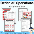 Order of Operations - Year 6 Maths Unit — cover