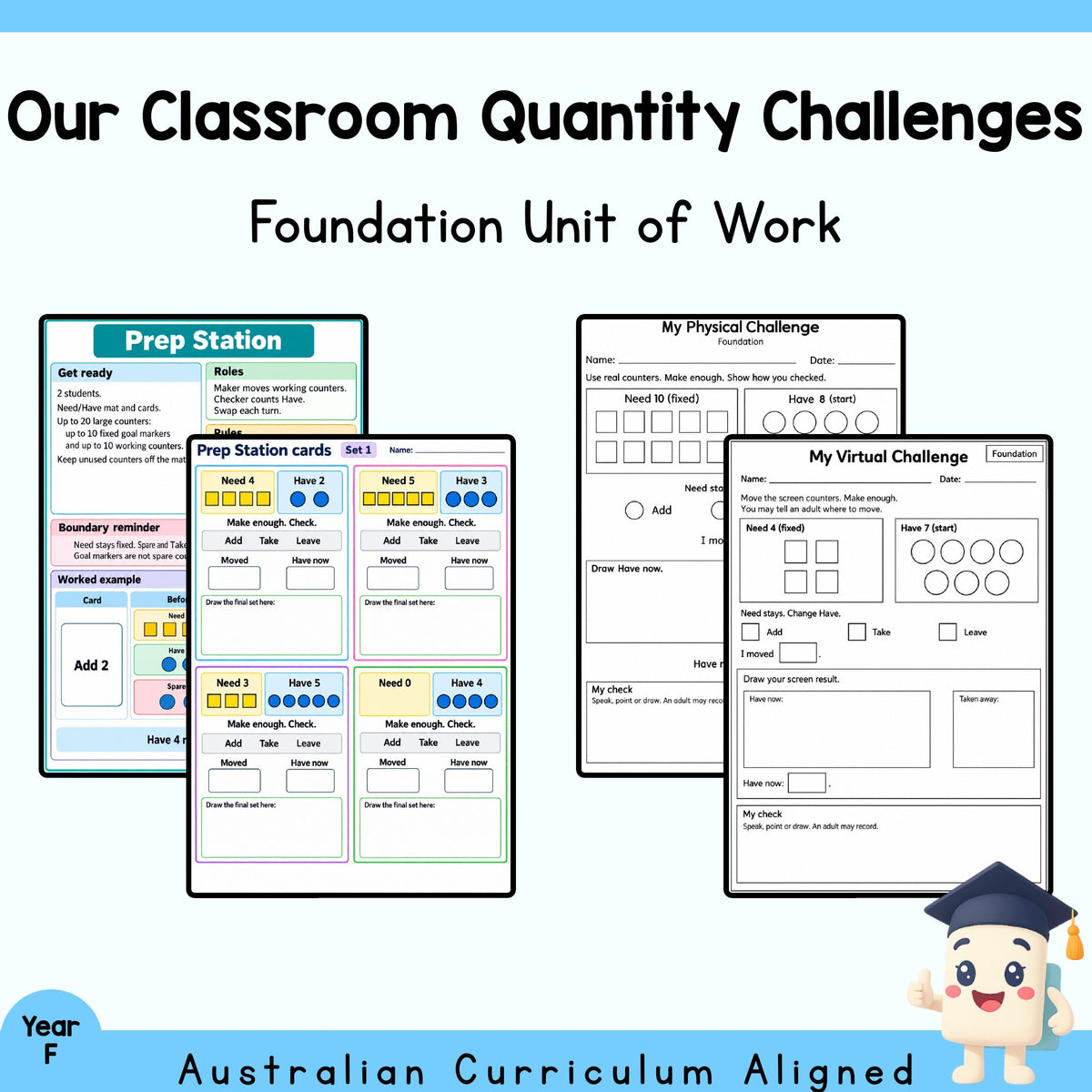 Our Classroom Quantity Challenges - Foundation — cover