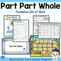 Foundation Part-Part-Whole Unit | Worksheets, Games & Assessment