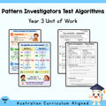 Pattern Investigators Test Algorithms - Year 3 — cover
