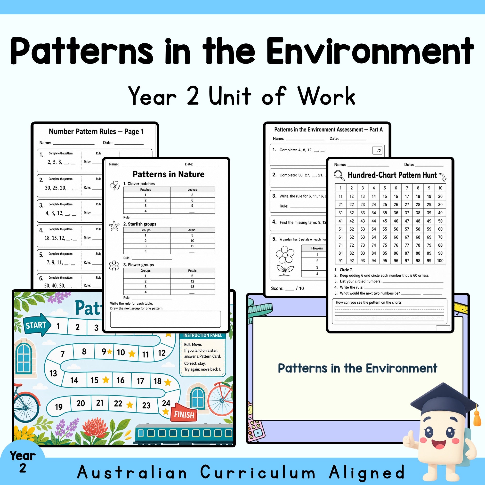 Patterns in the Environment – Year 2