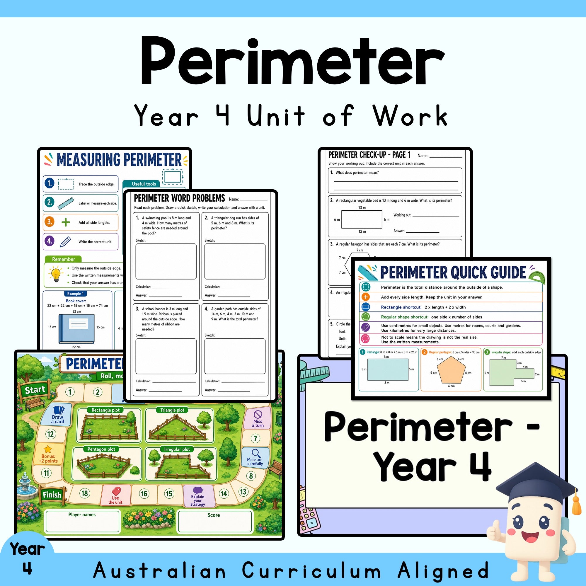 Perimeter Year 4 Maths Unit