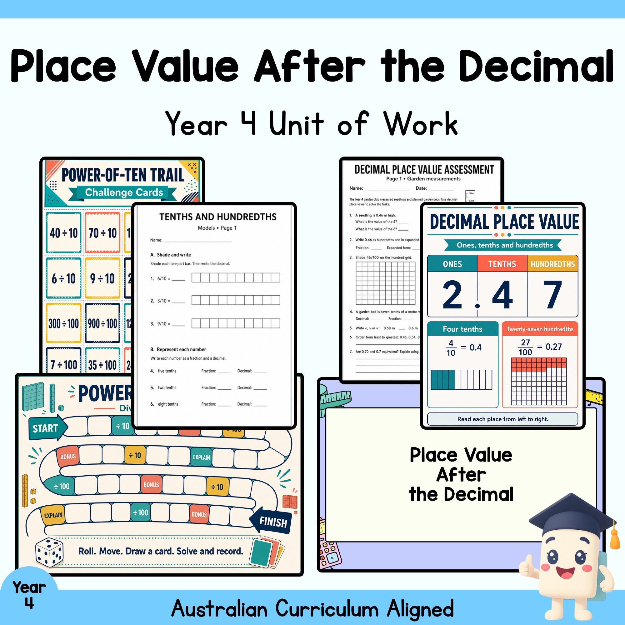 Year 4 Decimal Place Value Unit