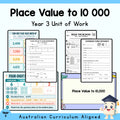 Place Value to 10,000 – Year 3