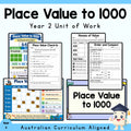Year 2 Place Value to 1000 Unit | Worksheets, Games & Assessment