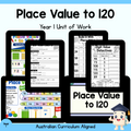 Year 1 Place Value to 120 Unit | Worksheets, Games & Assessment