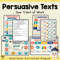 Persuasive Texts Year 4 Unit