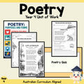 Year 4 Poetry Unit