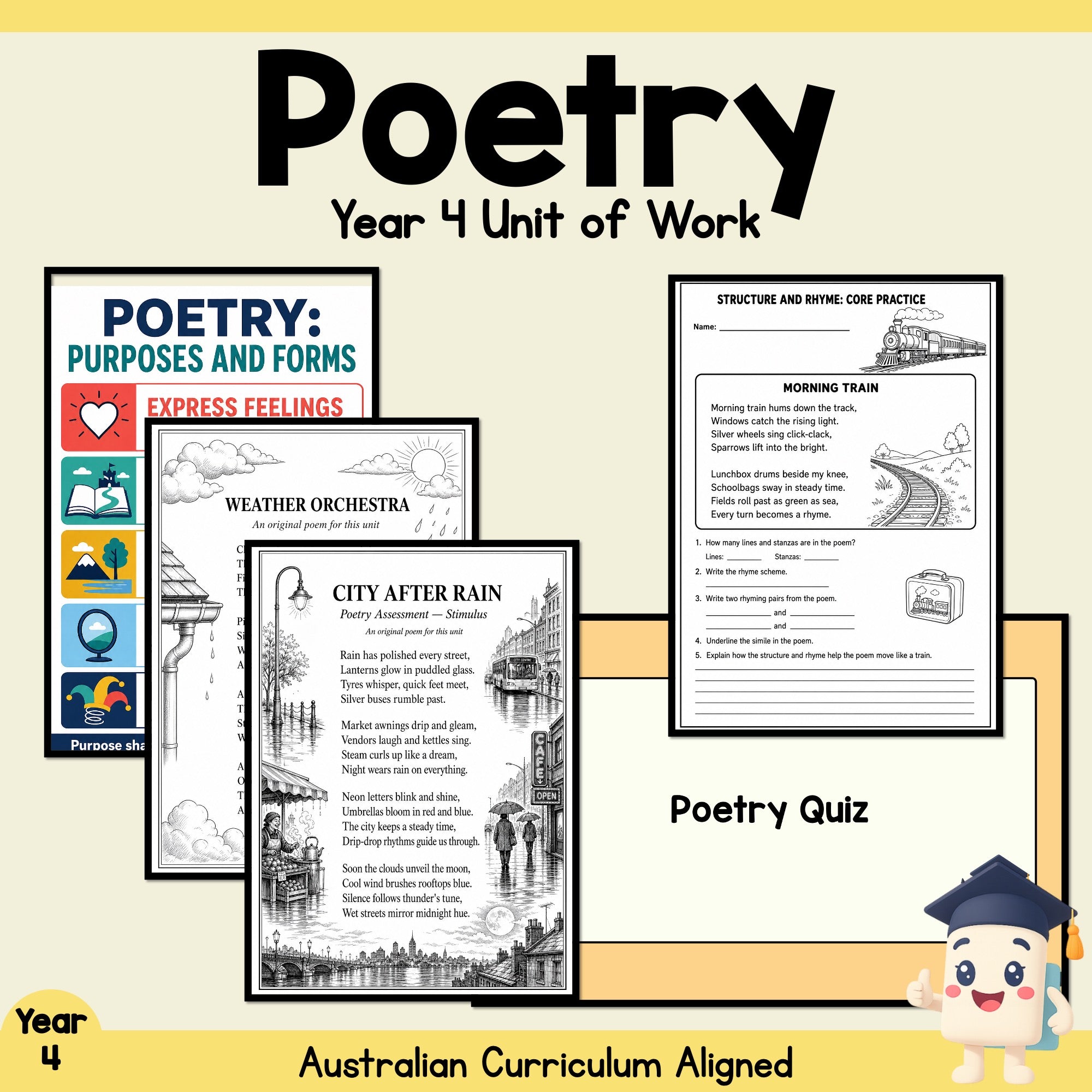 Year 4 Poetry Unit