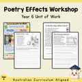 Poetry Effects Workshop - Year 6 — cover