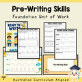 Foundation Pre-Writing Skills Unit — cover