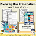 Preparing Oral Presentations - Year 3