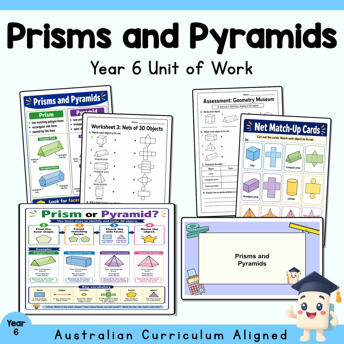 Year 6 Prisms and Pyramids Unit