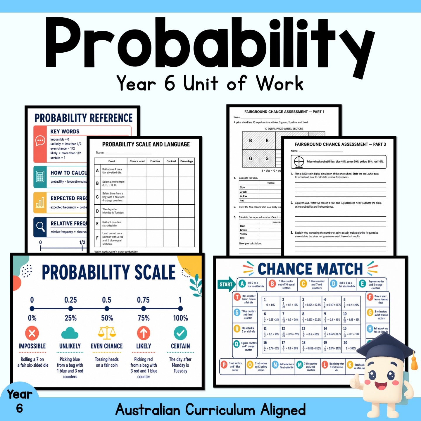 Year 6 Probability Unit