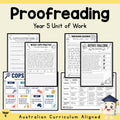 Proofreading Year 5 Unit