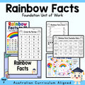Foundation Rainbow Facts to 10 Unit | Worksheets, Games & Assessment