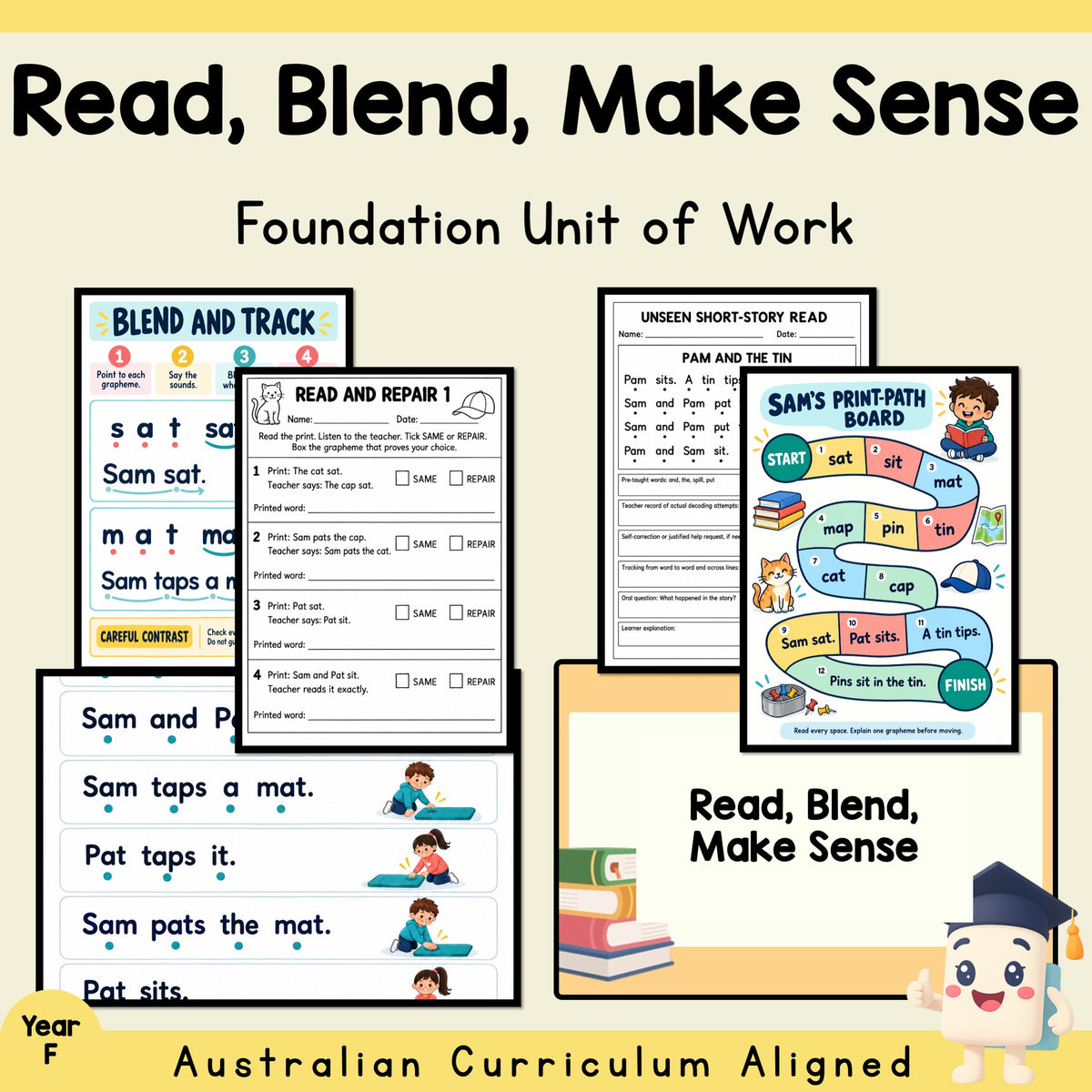 Read, Blend, Make Sense - Foundation — cover