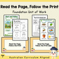 Read the Page, Follow the Print - Foundation — cover