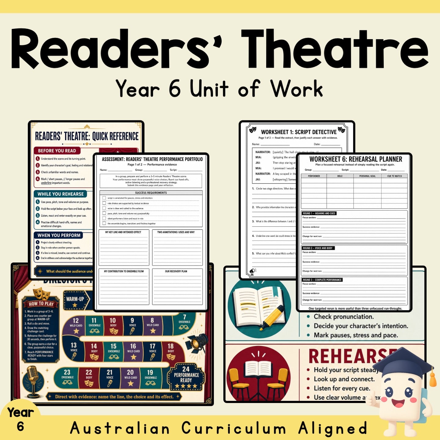 Readers' Theatre Year 6 Unit
