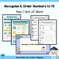 Numbers to 75 Year 1 Unit