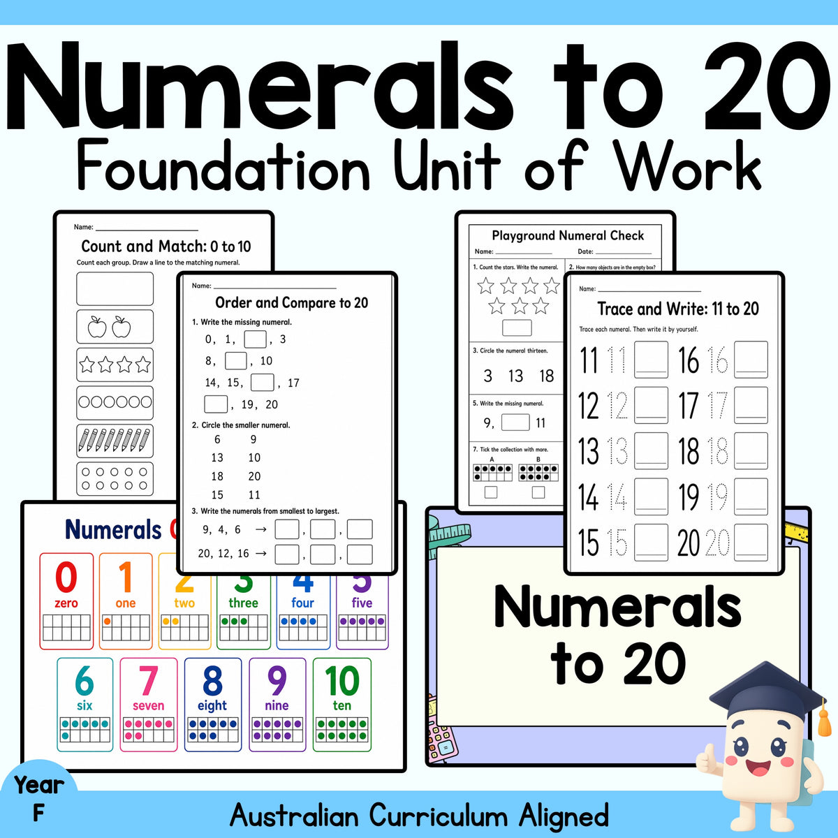 Foundation Numerals to 20 Unit