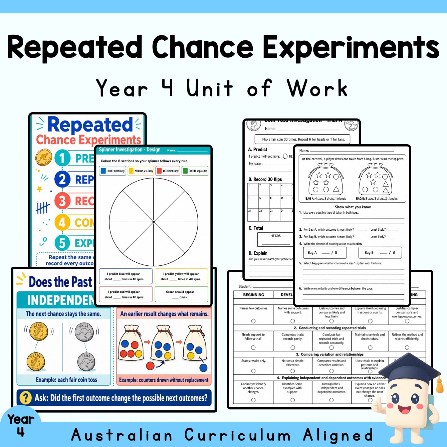 Repeated Chance Experiments — Year 4
