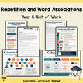 Repetition and Word Associations — Year 6