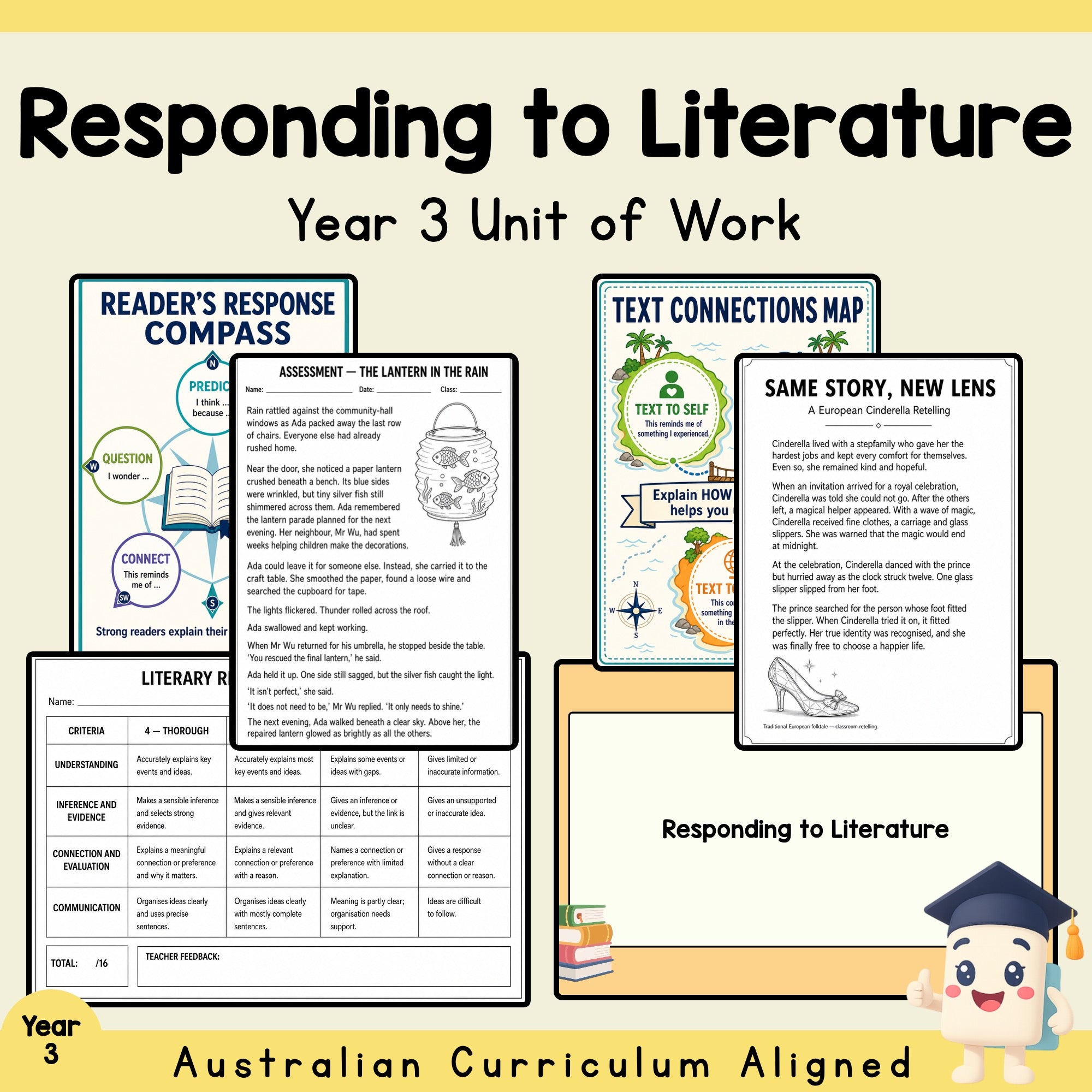 Responding to Literature Year 3