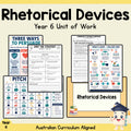 Rhetorical Devices Year 6 Unit