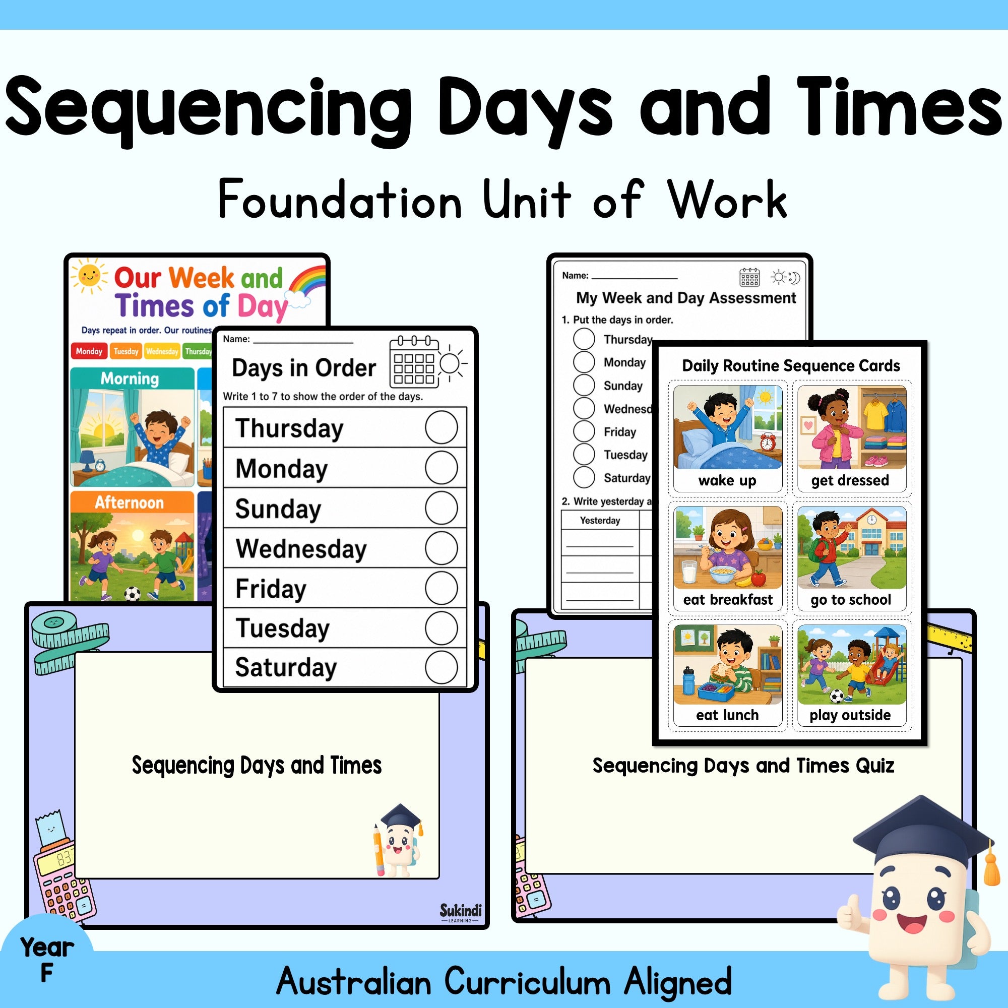 Sequencing Days and Times