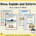 Show, Explain and Inform - Year 3 — cover
